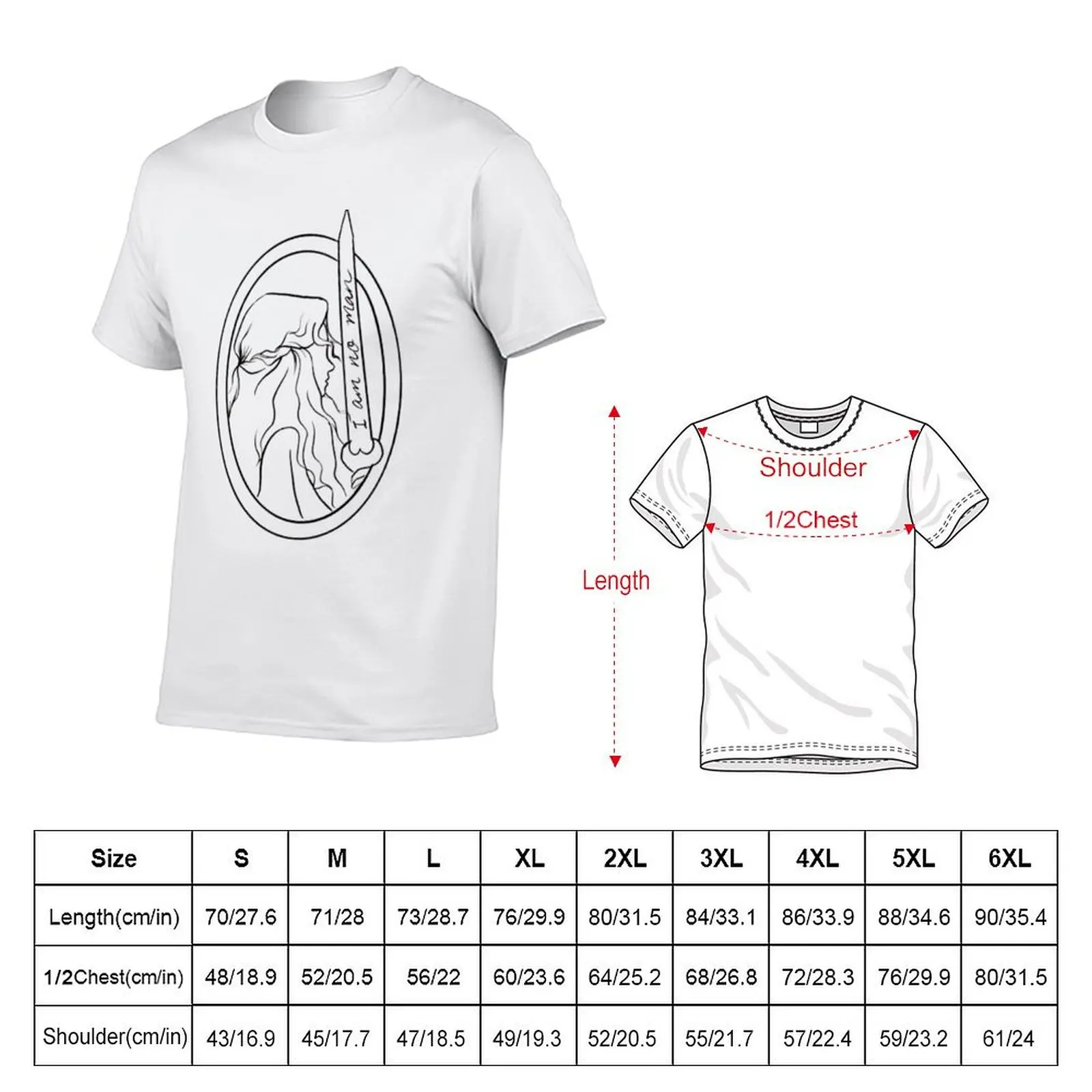 Футболка eowyn (I am no man) хлопок