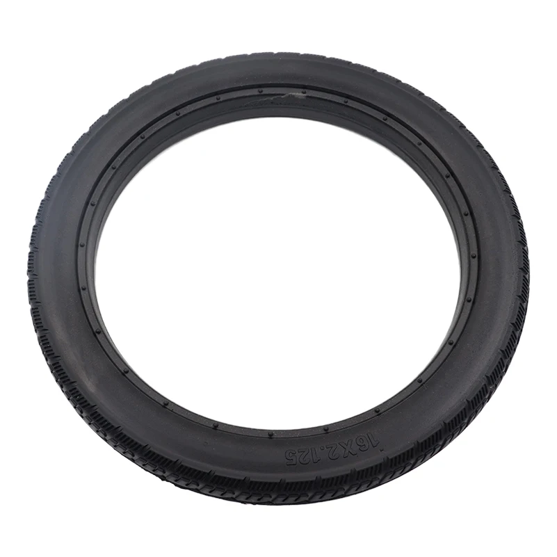 Высококачественные 16x2 125 твердые шины для электрического велосипеда E-Bike 16 дюймов