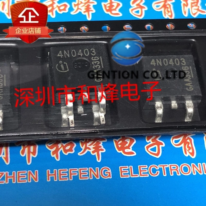 

10 шт 4N0403 Φ TO-263 40V 80A IPB80N04S4-03 100% новый и оригинальный