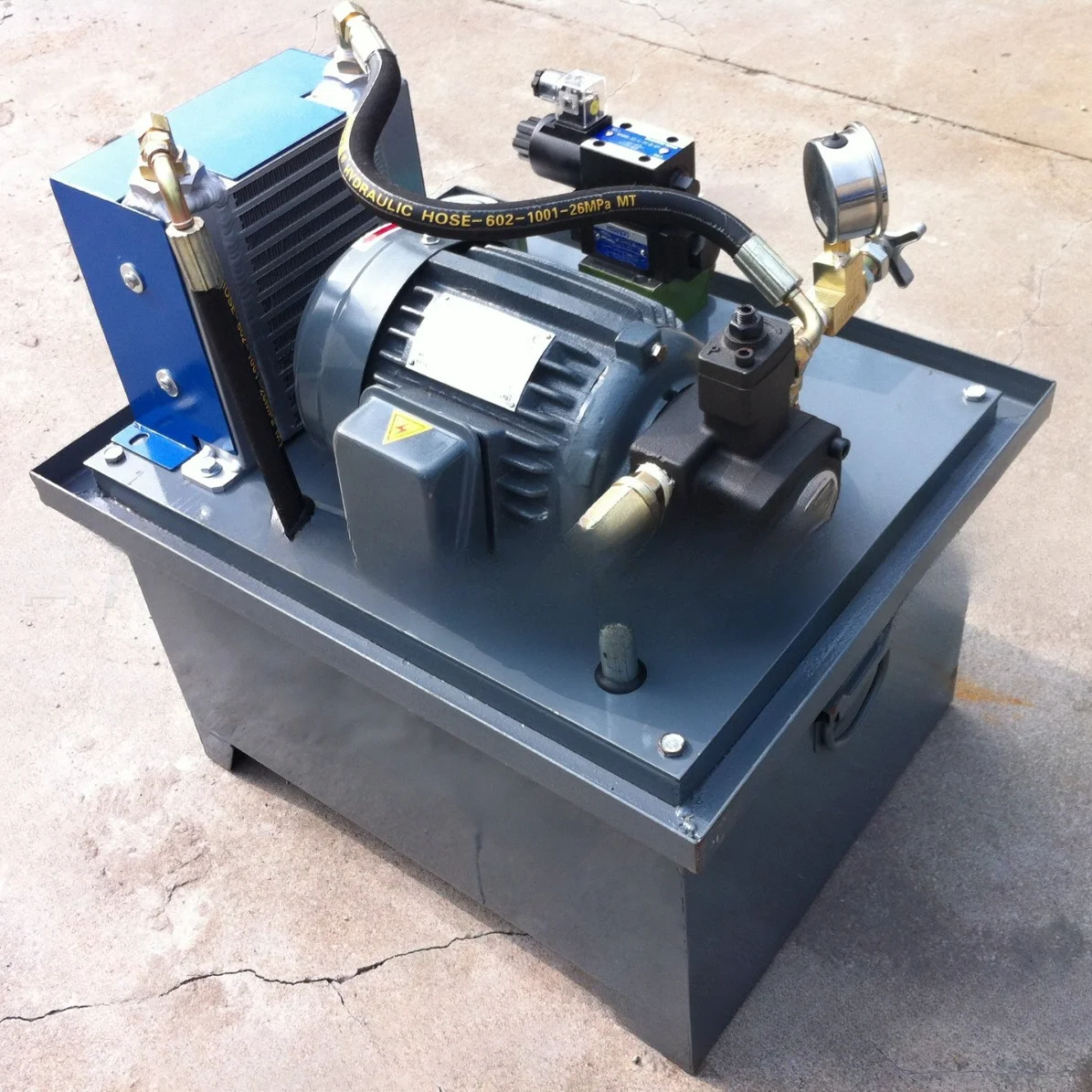 1 5 кВт гидравлическая установка токарная станция с воздушным охлаждением