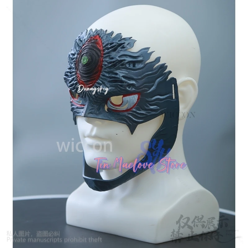 Фото Аниме Dandadan SE2 Косплей JJ Enjōji Jin Костюм Зло Глаз 3D Базовая Маска Полилактической Кислоты Ужасы Хэллоуин Рождественская Вечеринка Подарки №3