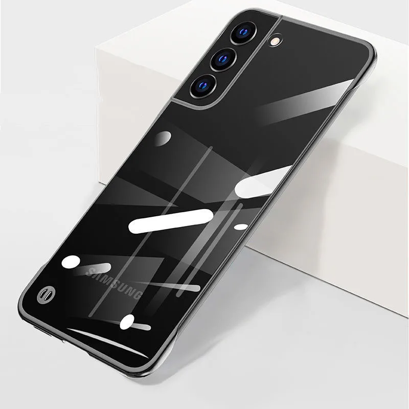 

For Samsung Galaxy S22 Plus Ultra S22+ S22ultra Phone Case Shell Ultra-thin Transparent Borderless Lens All-inclusive Anti-fall