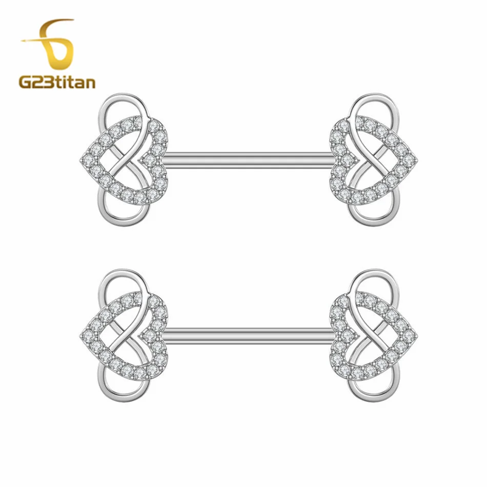 Кольцо для пирсинга сосков G23titan женское пикантное ювелирное изделие с