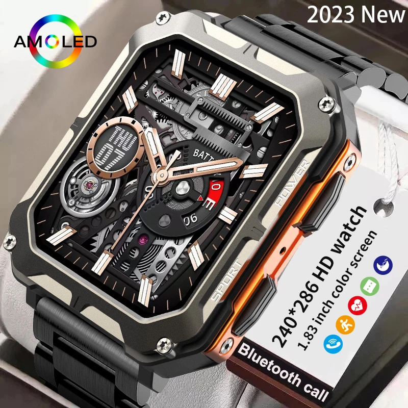 Fitness Tracker Outdoor Sport Smartwatch Bluetooth Call 380mah Battery