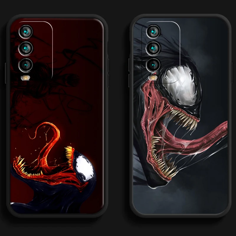 

Marvel Venom Phone Cases For Xiaomi Redmi 9A 9T 8A 8 2021 7 8 Pro Note 8 9 Note 9T 7A Coque Back Cover Soft TPU Funda
