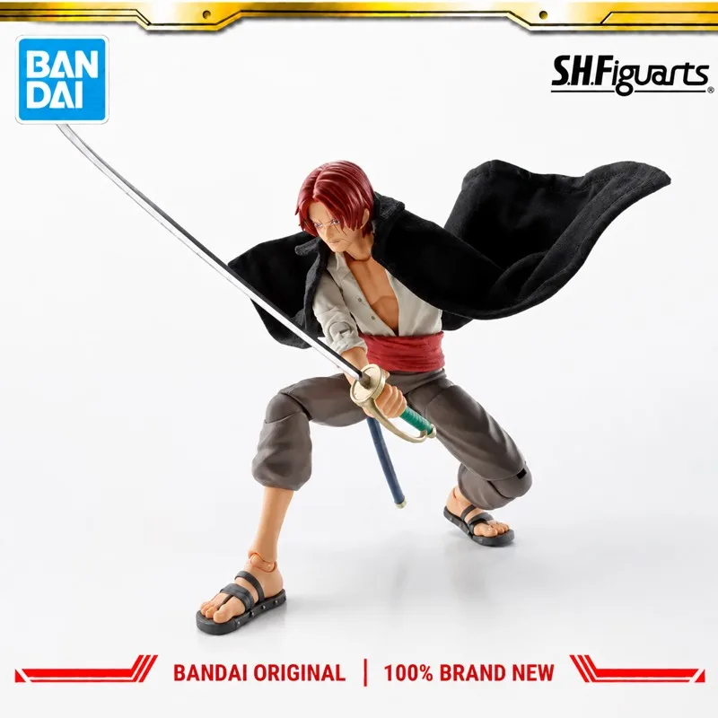 Фото В наличии: Оригинальная фигурка Bandai S.H.Figuarts One Piece Monkey D. Luffy, новая, в коробке, коллекционная модель персонажа аниме, игрушка. №4