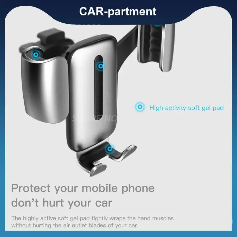 

Универсальный держатель для смартфона Gps, Портативный прочный держатель телефона из алюминиевого сплава с поворотом на 360 градусов