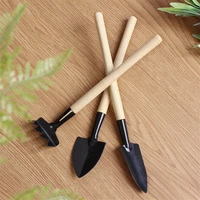 3pcsset mini gardening spatula three piece succulent garden flower tool shovel rake planting tools potted set gardening tools