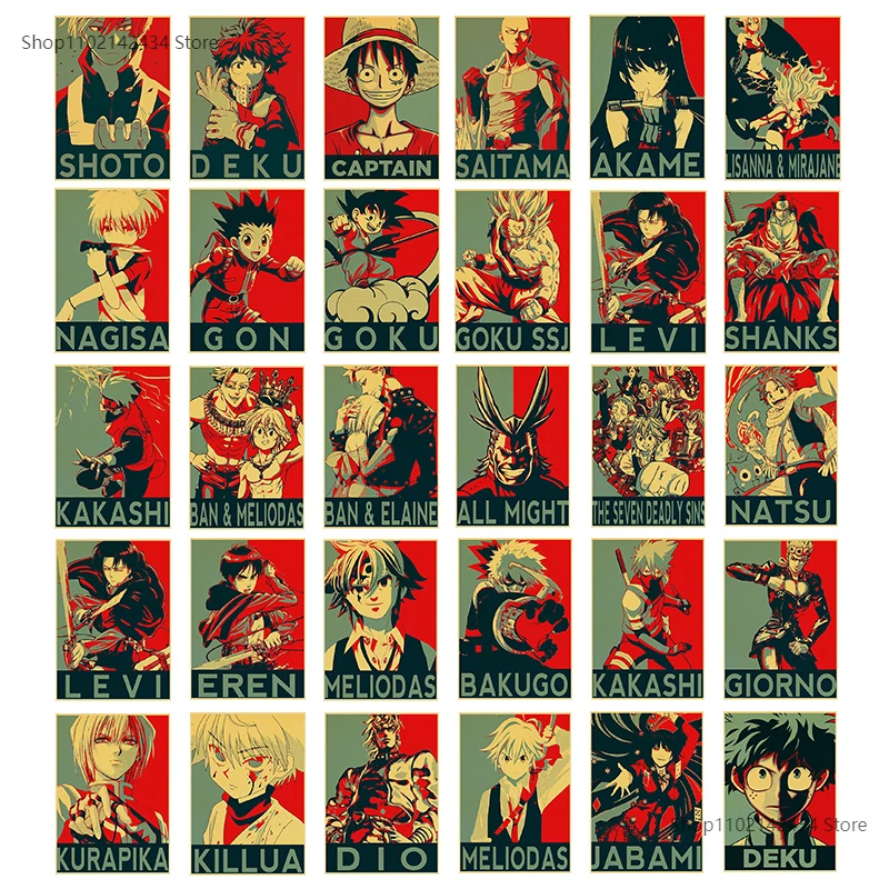 

Japanese Anime Canvas Painting One Piece Luffy Wall Art Nordic Posters and Prints Wall Pictures Living Room Home Decor Kid Gifts