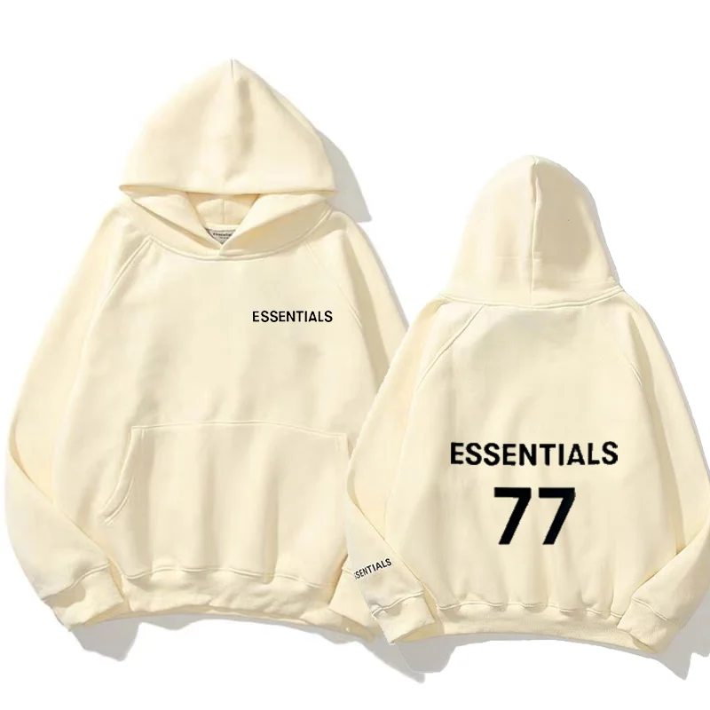 

Men's 100% pure cotton hoodie, high-quality clothing, hip-hop style, street clothing, loose fitting, couples, special offer