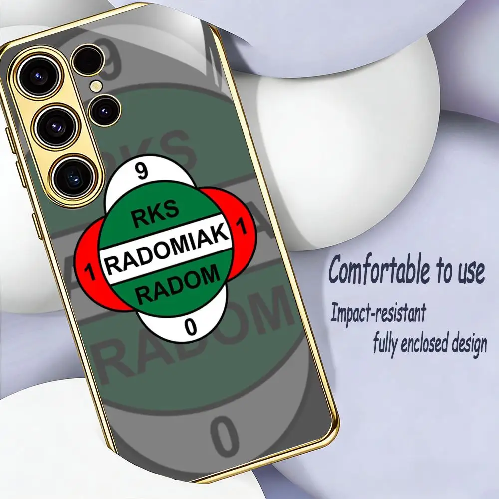 Фото Чехол для телефона Fashion Club Radomiak Radom для Samsung S26 S25 S24 S23 S22 S21 Plus Ultra FE Edge с гальванизированным стеклом №5