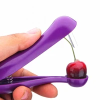 1pcs cherry olive pitter corer fruit core remover stoner removal easy squeeze grip handheld tool kitchen accessories new