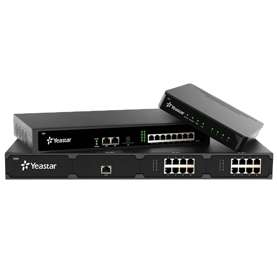 Новый оригинальный Yeastar S-Series S300 VoIP PBX для телефона Yealink SIP