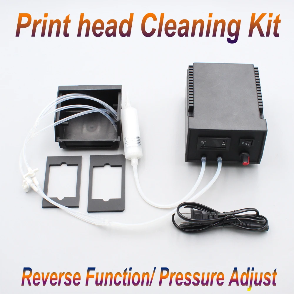 DTF Ремонт печатающей головки с растворителями засоренная шайба комплект