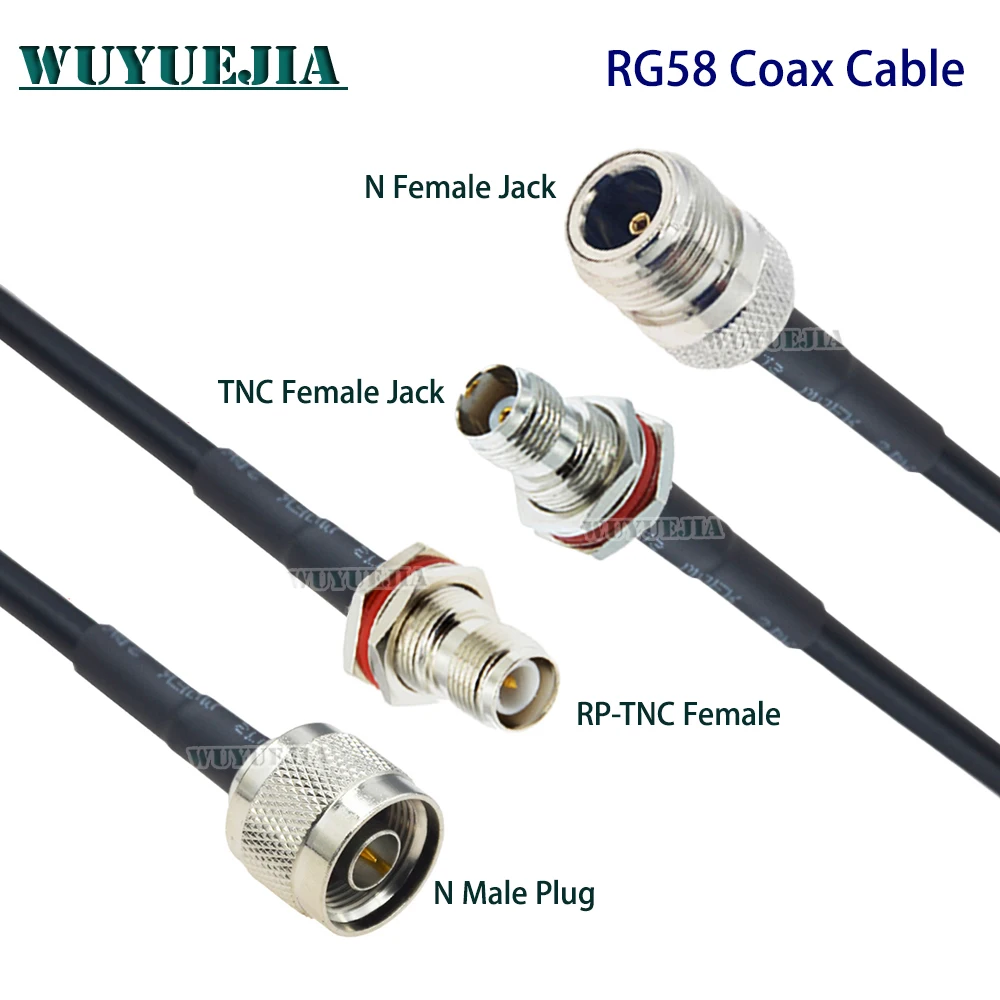 

Водонепроницаемый TNC разъем мама к N Штекер кабель RG58 WiFi антенна Удлинительный кабель с низким коэффициентом потери коаксиальный кабель 10 см-30 м