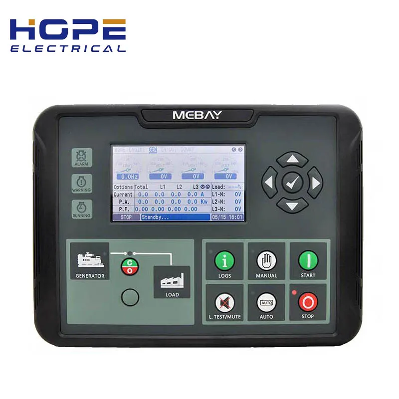 Контроллер дизельного генератора Mebay DC70D DC72D DC70DR DC72DR MK2 ЖК-панель управления с