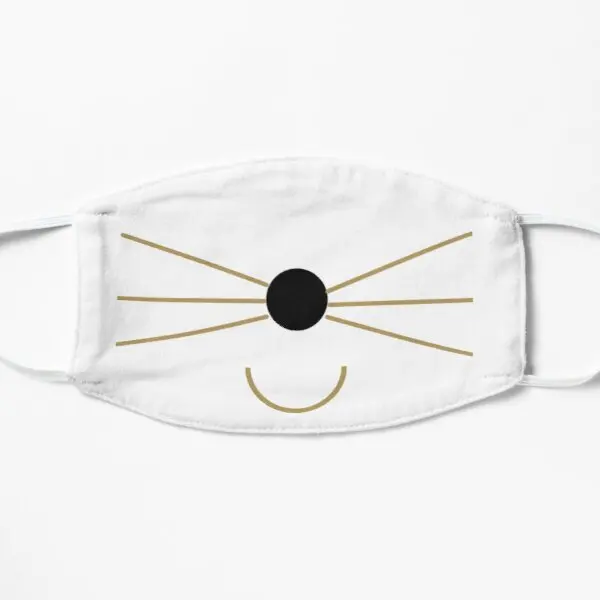 

Whiskers Mask Flat Printing Face Mask Anti Dust Health Beauty Sport Dustproof Cute Breath Cartoon Winter Reusable Unisex