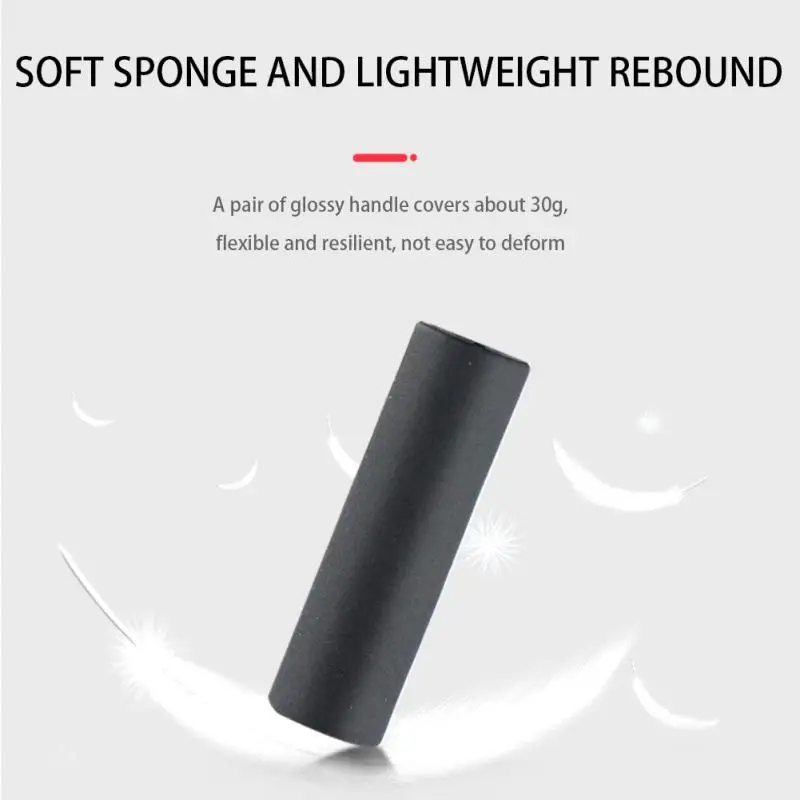 

Aluminum Alloy Lock Ring Bicycle Grip Mountain Bikes Handle Hard Plastic High Density High Strength Sponge Grip Bike Grips