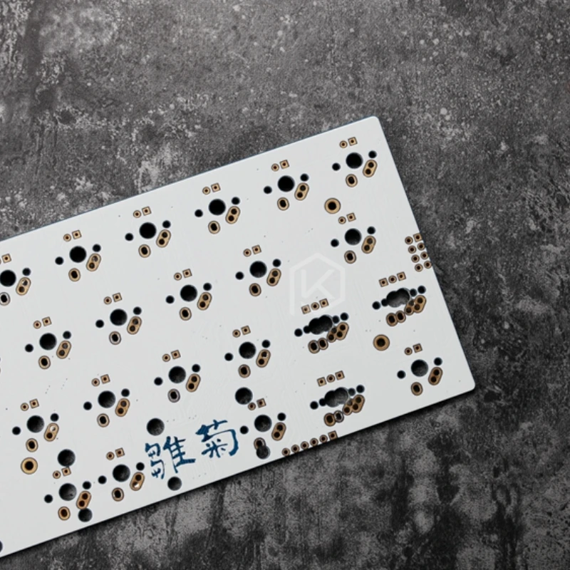 Daisy40% PcbTKG-TOOLS Нижняя подсветка RGB Led PCB 40% Программирование Mx Alps Matias Двойная
