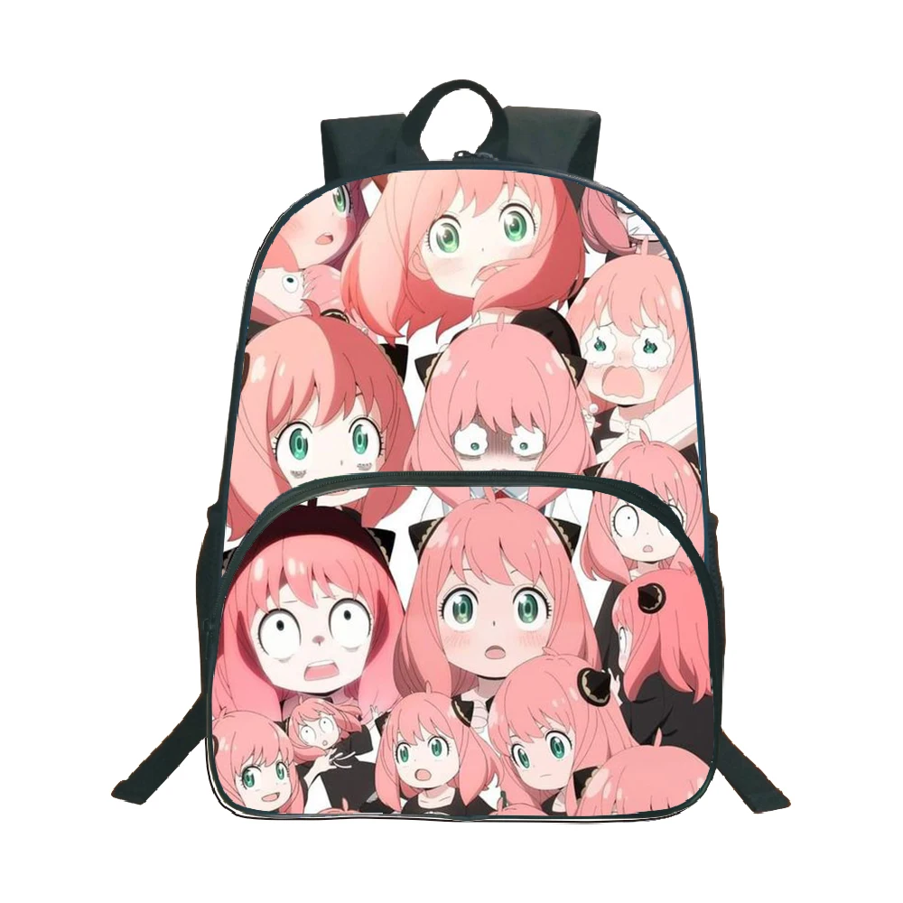

Spy X Family Anya Anime Backpacks College Students School Bags Laptop Backpack Teens Schoolbag Teenager Travel Bagpack Mochilas