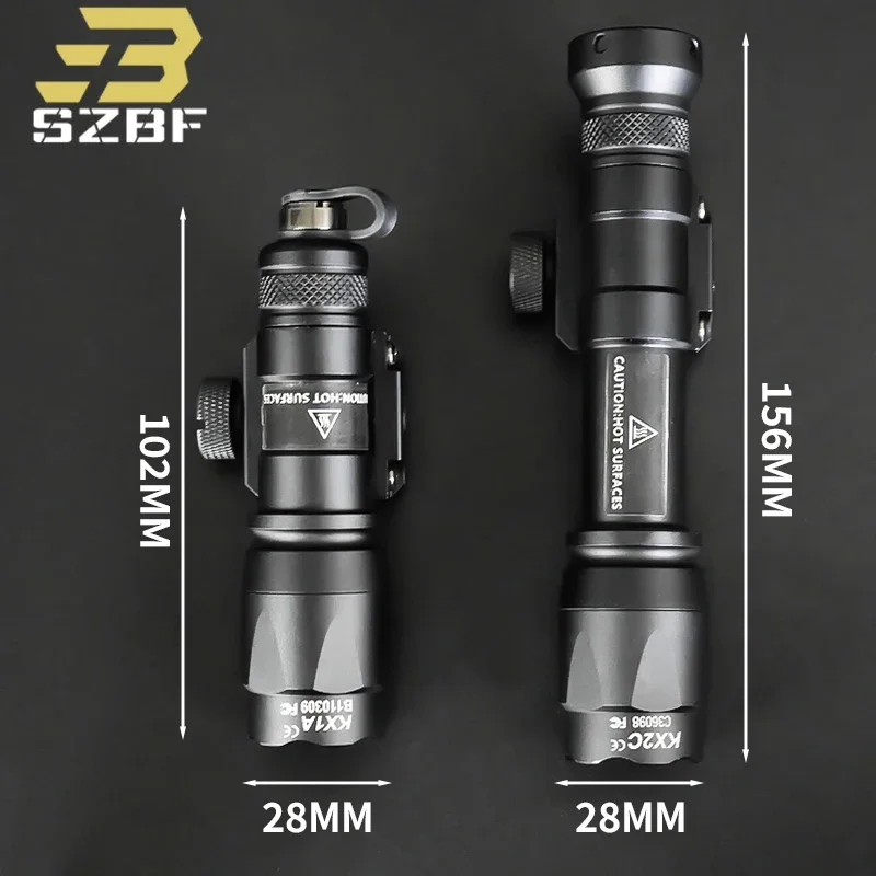 SF M300C M600C Тактический фонарик для страйкбола постоянное/мгновенное охотничье