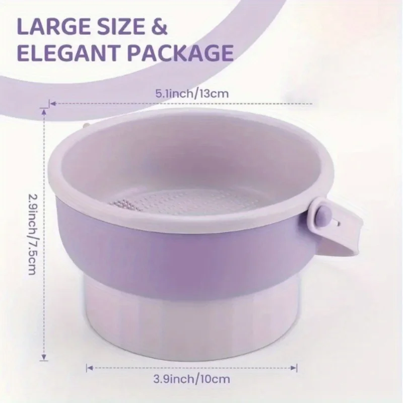 Многофункциональное Силиконовое Средство Для Чистки Кистей Макияжа С Дозатором