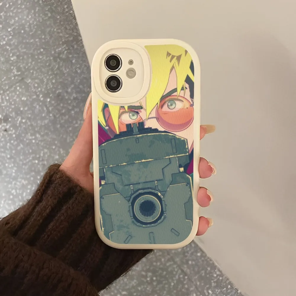 TRIGUN STAMPEDE Anime Phone Case Hard Leather For iPhone 14 13 12 Mini 11 14 Pro Max Xs X Xr 7 8 Plus 6 6s