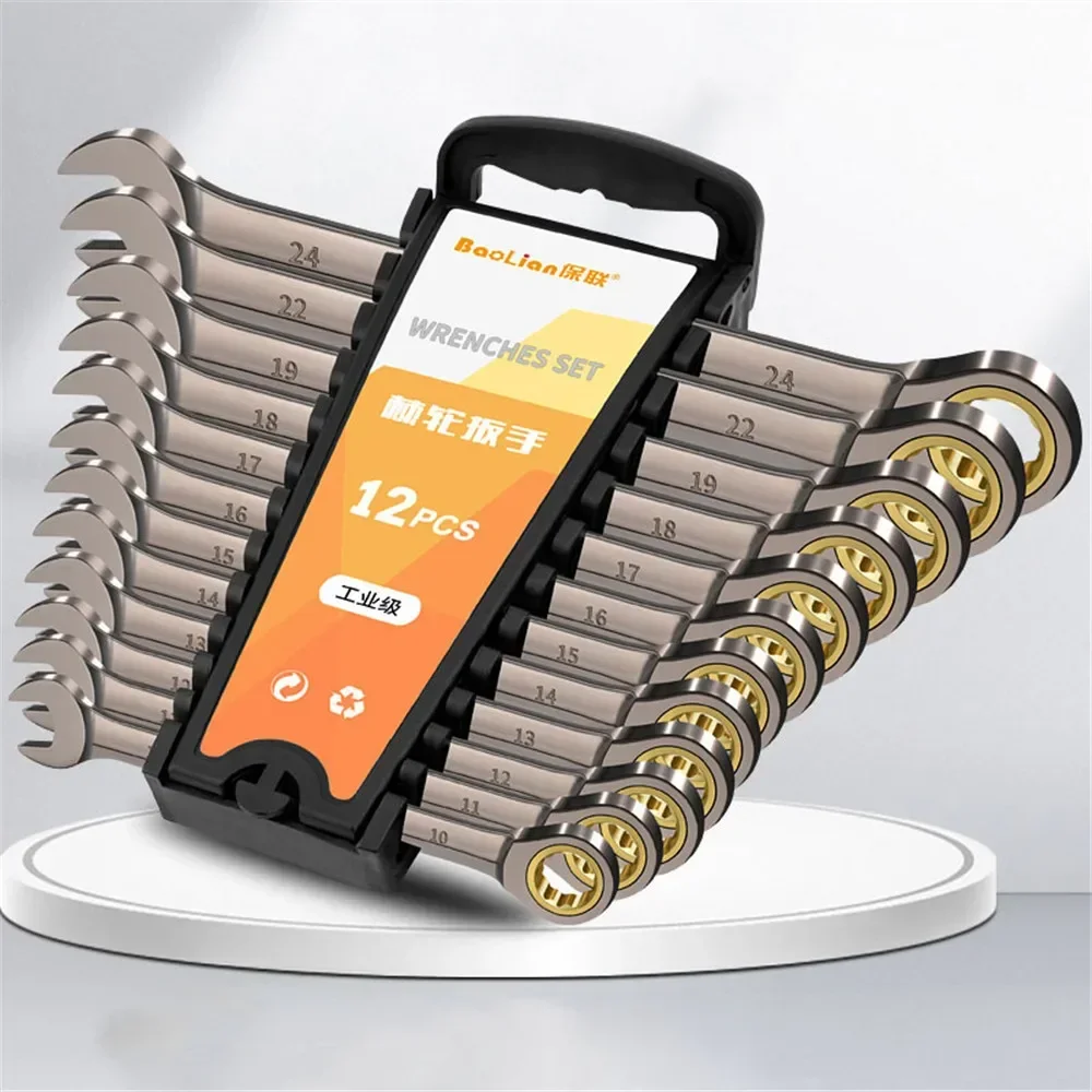 Гаечный ключ с храповым механизмом для ремонта автомобиля быстрое и экономичное