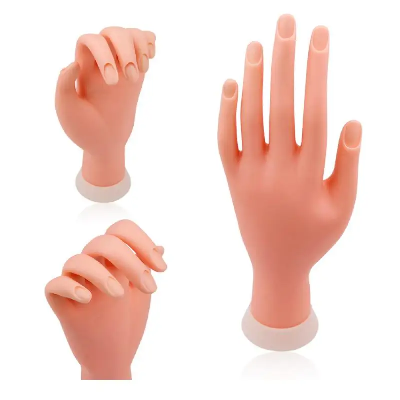 

Реалистичный УФ-гель для практики дизайна ногтей, простой в использовании, ручной, прочный, регулируемый, искусственный дизайн ногтей, маникюр, тренировочный инструмент, дизайн ногтей востребован