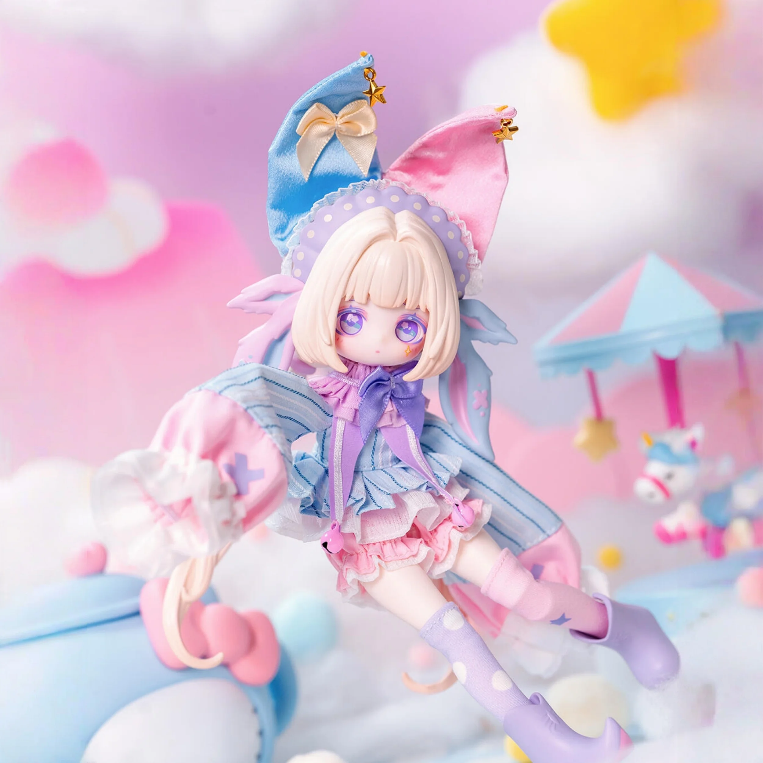 Фото Оригинальная коллекционная фигурка Luluelf Story Mystic Realm Pact Series 1/8, BJD, в слепой коробке, лимитированная серия, с подвесной карточкой, модель куклы, игрушка, подарок №3