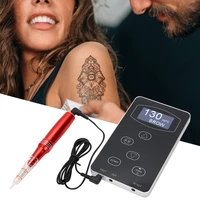 a set semi permanent microblading control panel professional tattoo eyebrow eyeliner lips tattoo machine pen makeup machine kit