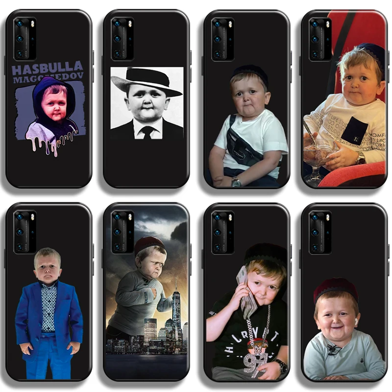 

Russia Hasbulla Children Phone Case For Huawei P40 P40 Pro Lite 5G Liquid Silicon Shell Cases Full Protection TPU Funda Soft