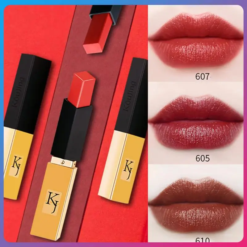 

10 Colors Velvet Mist Texture Waterproof Moisturize Lipstick Non Fading Non Stick Cup Lipstick Long Lasting Lip Gloss Makeup