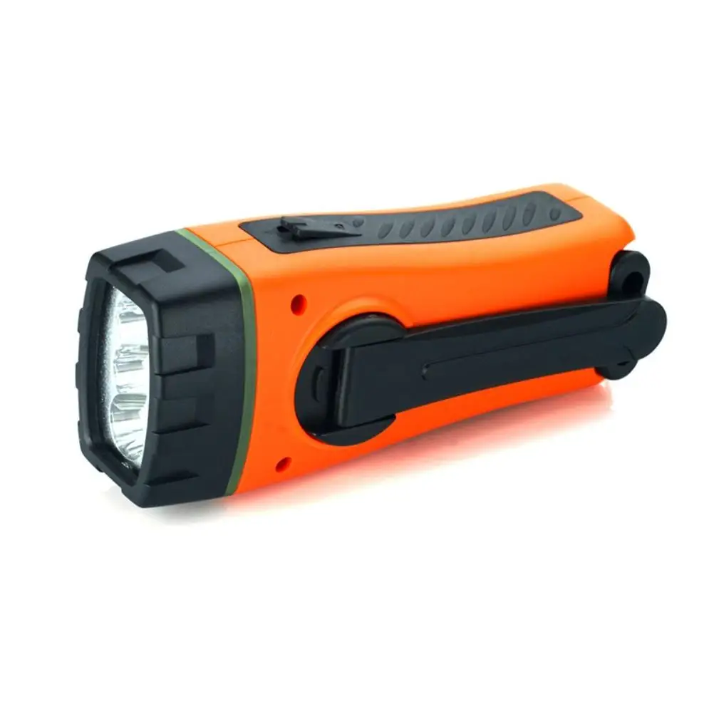 

Solar Hand Crank Radio Receiver Mini Portable AM/FM/WB Antenna Radio LED Torch Outdoor Emergency Lighting/Power Bank
