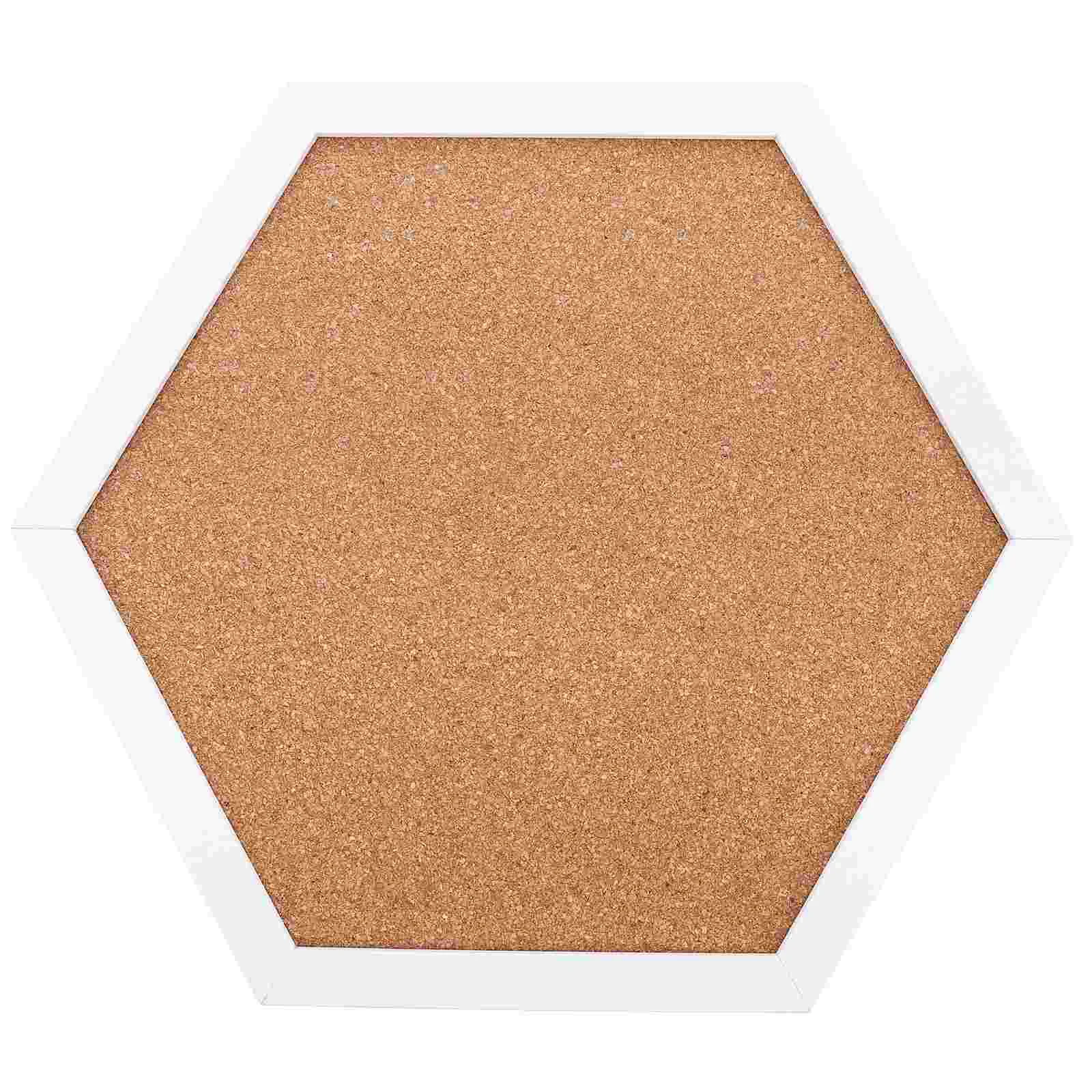 

Board Cork Pin Wall Memo Hexagon Bulletin Pads Tiles Push Thick Kitchen Tackboard Boards Message Framed Up Notice Office