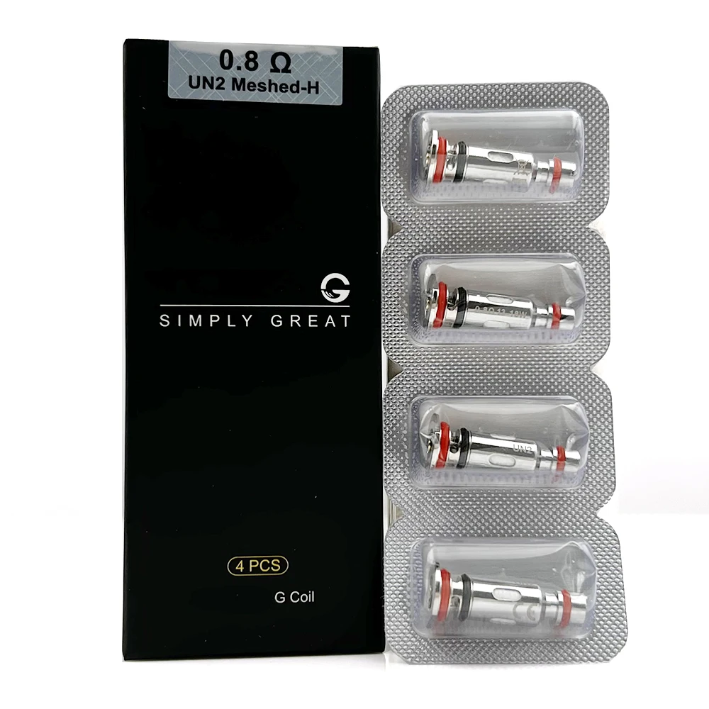 

Caliburn G Pod Coil 0.8ohm 1.0ohm UN2 Replacement KA1 Mesh Coil for Caliburn KOKO Prime G2 GK2 Pod Cartridge