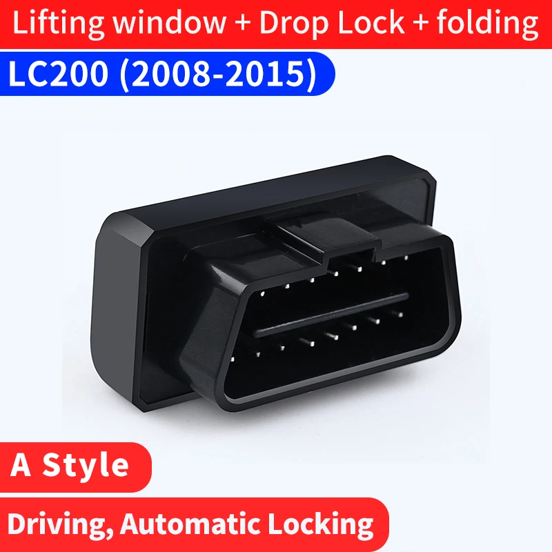 

Для Toyota Land Cruiser 200 умный автоматический 4-двери, окна закрыть Зеркало заднего вида складной Скорость замок двери автомобиля БД данных модуль Модифицированные детали 2008-2021 модель Аксессуары для модификации