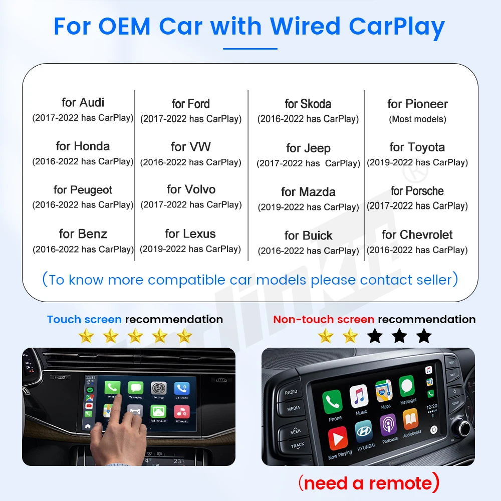CarlinKit CarPlay Ai Box Android 12 Plus 6125 8 ядер + 128 Гб 4 64 беспроводной Автоматическая потоковая