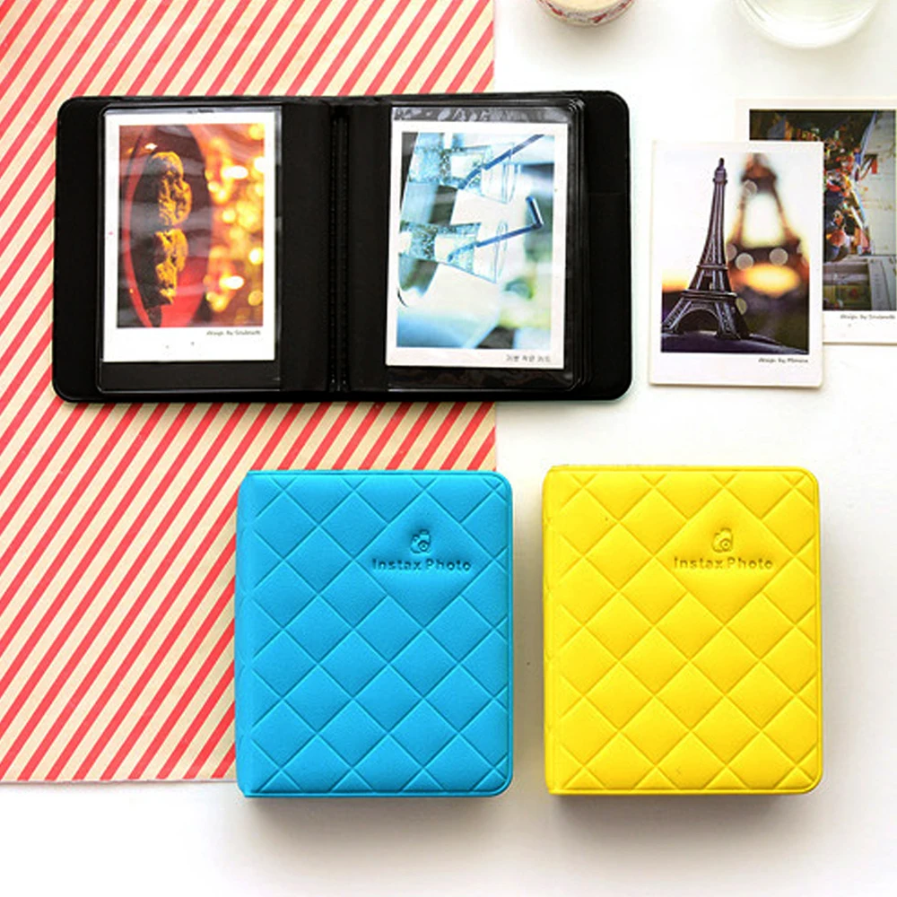

ID Card Package Portable Film Paper Photo Picture Storage Case Album Book 36 Pockets Photo Album