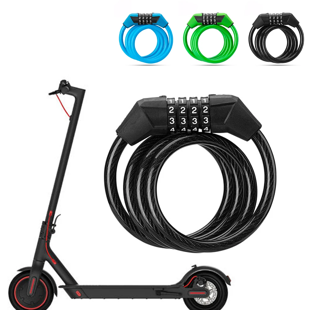 

High Quality For Mijia Electric Scooter Password Lock Accessories Portable and Simple Portable Compact Anti-theft Lock Safety