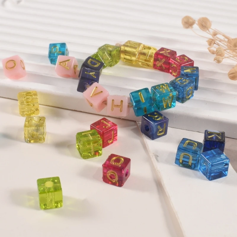 95AB формы для изготовления ювелирных изделий кубических букв гибкие бусин