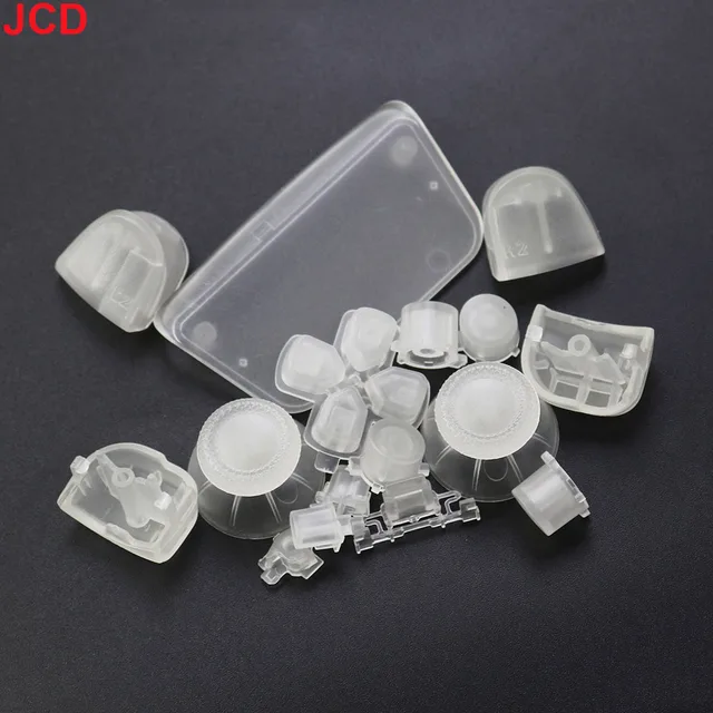 JCD Replacement Buttons Set D-Pad L1 R1 L2 R2 Trigger Button Key Accent Ring For PS5 Controller 3
