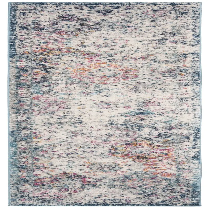 

Свободный коврик для бега, Джудит, темно-синий/бирюзовый, 2'3 'x 8'