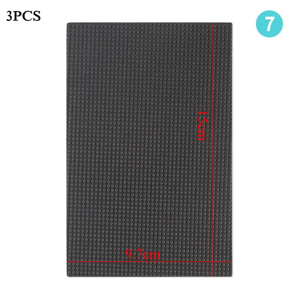 

Противоскользящие подушечки для ножек мебели, черные, резина, 3/18/45/72 шт