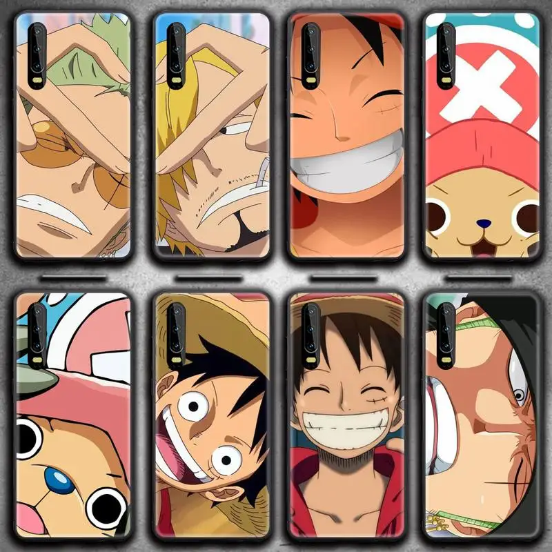 

One Piece Luffy Zoro Sanji Phone Case for Huawei P20 P30 P40 lite E Pro Mate 40 30 20 Pro P Smart 2020