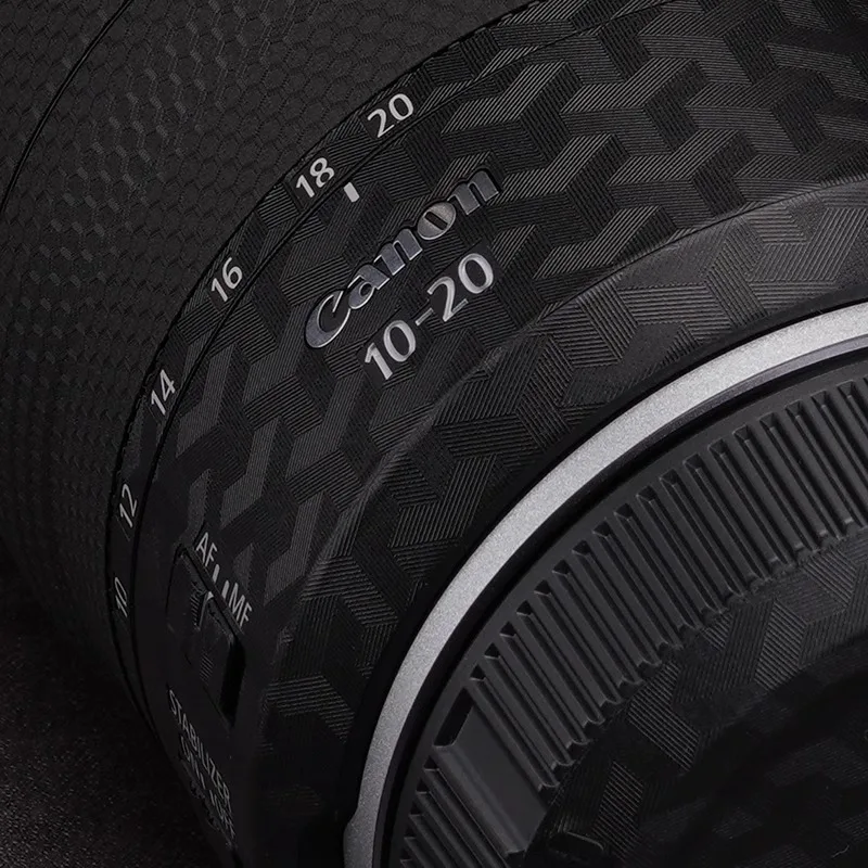 Для Canon RF 10-20 мм F4 кожух объектива камеры 10 20 кожа против царапин наклейка на