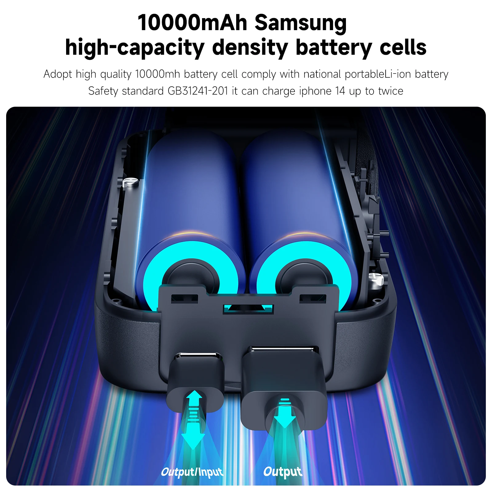 TELESIN 10000mAh Powerful Power Bank for GoPro11 hero 11 10 9 GoPro 8 7 6 5 Fast Charge External Battery Portable Powerbank - купить по