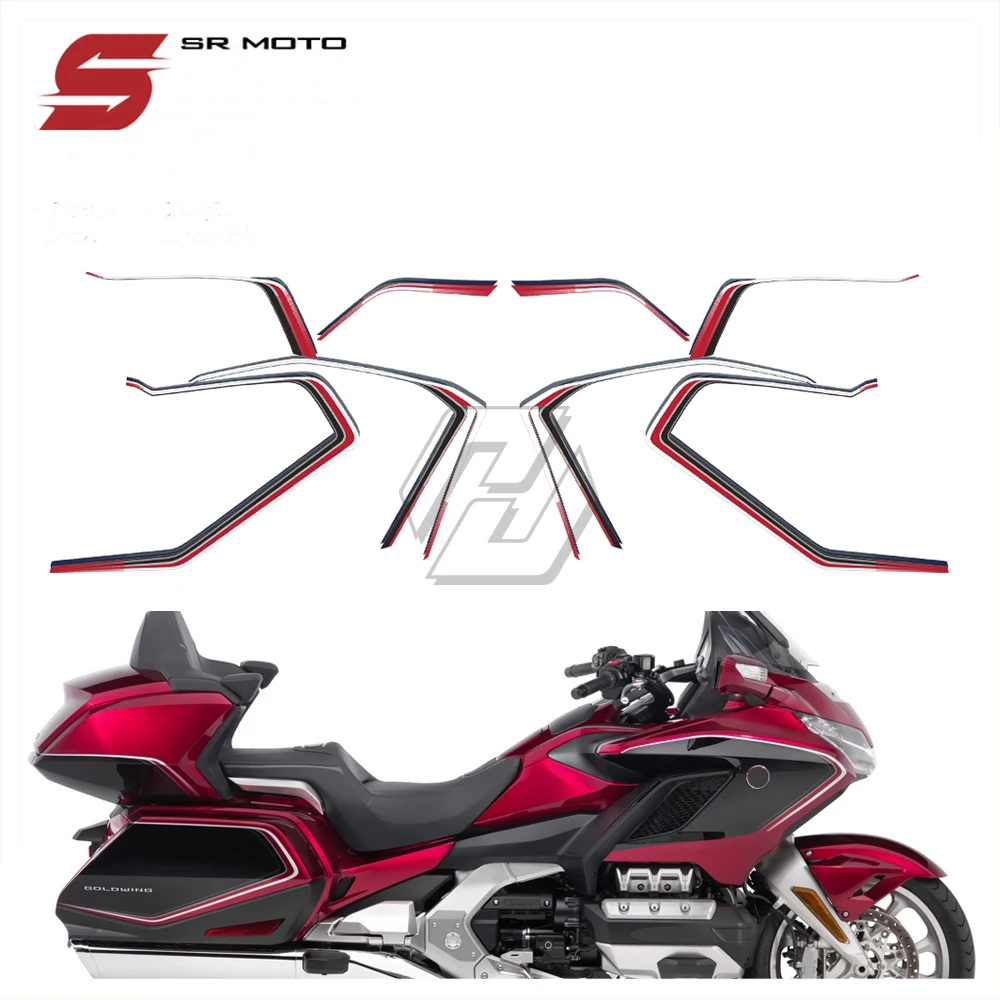 

Motorcycle Touring Graphic Decal Kit Case for HONDA Goldwing GL1800 2018-2020