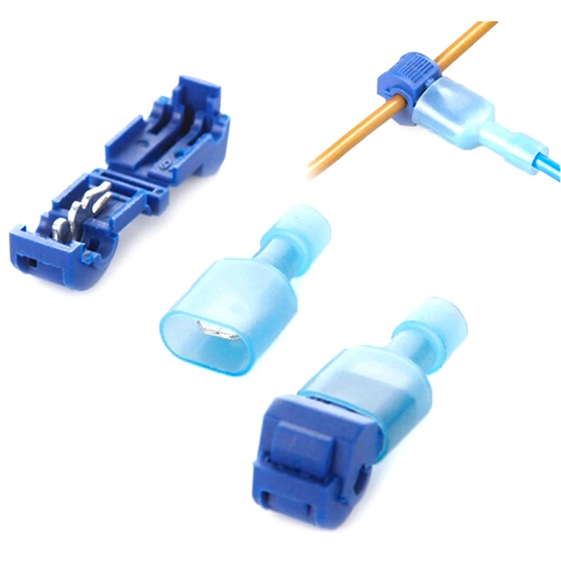 

Wire Cable Connectors Terminals Crimp Scotch Lock Quick Splice Electrical Car Audio Kit Tool Set 30PCS(15set)