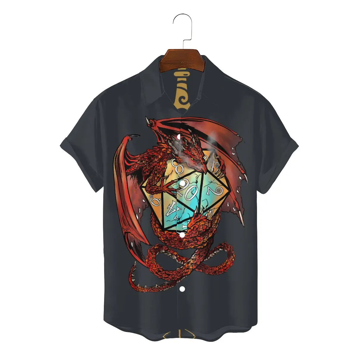 

Рубашка Red Dragon Dice 3D для мужчин, игровая одежда DnD, модные рубашки, удобные пушистые рубашки с принтом